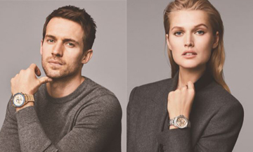 BOSS Watches unveils Toni Garrn and Andrew Cooper as face of campaign 